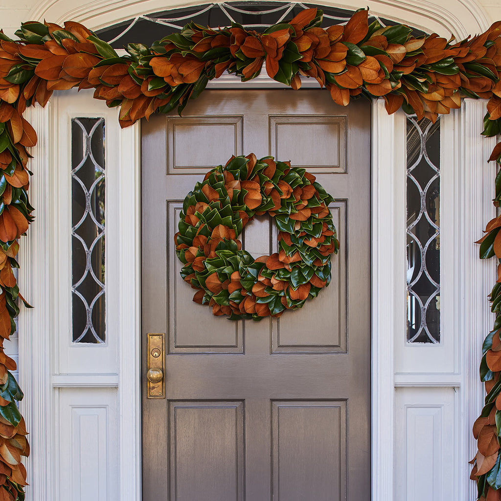 Classic Magnolia Wreath